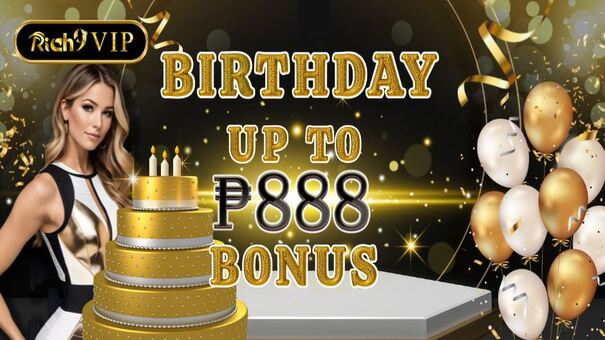 Rich9 online casino Birthday bonus