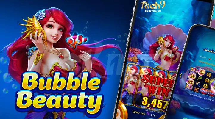 Jili Bubble Beauty Slot Machine is equipped with 5 reels and has 50 pay lines, this game has nine standard symbols, and the max bonus of the slot game is 1000X.