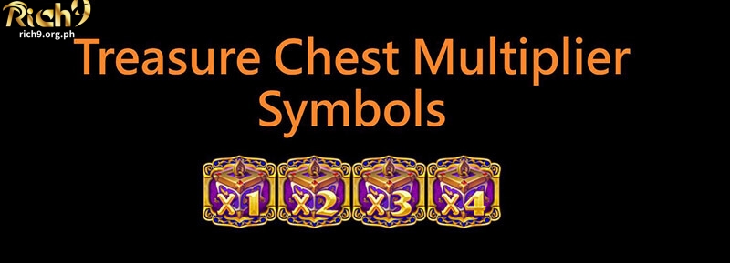 Treasure Chest Multiplier Symbols