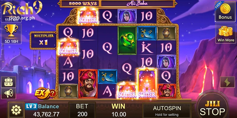 Alibaba Slot Game Big Win